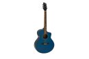 DIMAVERY STW-50 Western Guitar,blue