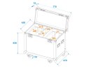 ROADINGER Flightcase 2x TMH BSW-380 with wheels