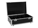 ROADINGER Flightcase 4x LED PMB-4 COB QCL mit Rollen