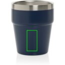 Clark Doppelwandige RCS Kaffeetasse 300ml Farbe: navy blau