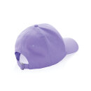 Impact 6 Panel Kappe aus 280gr rCotton mit AWARE™ Tracer Farbe: lavender