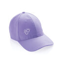 Impact 6 Panel Kappe aus 280gr rCotton mit AWARE™ Tracer Farbe: lavender