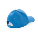 Impact 6 Panel Kappe aus 280gr rCotton mit AWARE™ Tracer Farbe: tranquil blue