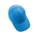 Impact 6 Panel Kappe aus 280gr rCotton mit AWARE™ Tracer Farbe: tranquil blue