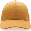 Impact 6 Panel Kappe aus 280gr rCotton mit AWARE™ Tracer Farbe: sundial orange