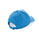 Impact 5 Panel Kappe aus 280gr rCotton mit AWARE™ Tracer Farbe: tranquil blue