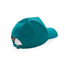 Impact 5 Panel Kappe aus 280gr rCotton mit AWARE™ Tracer Farbe: verdigris