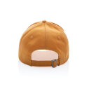 Impact 5 Panel Kappe aus 280gr rCotton mit AWARE™ Tracer Farbe: sundial orange