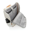 Impact AWARE™ 16 oz. r recyceltem canvas 15" Laptop-Rucksack Farbe: off white