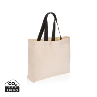 Impact Aware™ 240g/m² große Tasche aus rCanvas, ungefärbt Farbe: off white