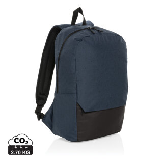 Kazu AWARE™ 15,6" RPET Laptop-Rucksack Farbe: blau