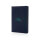 GRS-zertifiziertes rPET-A5-Notizbuch Farbe: navy blau, navy blau