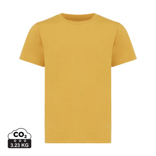 Iqoniq Koli Kids T-Shirt aus recycelter Baumwolle Farbe: ochre yellow