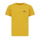 Iqoniq Koli Kids T-Shirt aus recycelter Baumwolle Farbe: ochre yellow