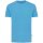 Iqoniq Bryce T-Shirt aus recycelter Baumwolle Farbe: tranquil blue