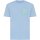 Iqoniq Sierra Lightweight T-Shirt aus recycelter Baumwolle Farbe: sky blue