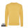 Iqoniq Zion Rundhals-Sweater aus recycelter Baumwolle Farbe: ochre yellow