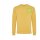 Iqoniq Zion Rundhals-Sweater aus recycelter Baumwolle Farbe: ochre yellow