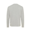 Iqoniq Denali ungefärbt. Rundhals-Sweater aus recycelter BW Farbe: heather grey