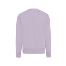 Iqoniq Kruger Relax-Rundhals-Sweater aus recycelt. Baumwolle Farbe: lavender