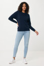 Iqoniq Etosha Lightweight Sweater aus recycelter Baumwolle Farbe: navy blau