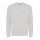 Iqoniq Etosha Lightweight Sweater aus recycelter Baumwolle Farbe: ungefärbte helles Grau