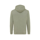 Iqoniq Torres ungefärbter Hoodie aus recycelter Baumwolle Farbe: heather green