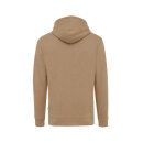 Iqoniq Torres ungefärbter Hoodie aus recycelter Baumwolle Farbe: heather brown