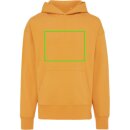 Iqoniq Yoho Relax-Hoodie aus recycelter Baumwolle Farbe: sundial orange