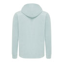 Iqoniq Trivor Mikrofleece-Kapuzen-Pulli aus recyc. Polyester Farbe: Iceberg green