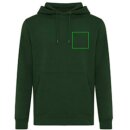 Iqoniq Rila Lightweight Hoodie aus recycelter Baumwolle Farbe: forest green