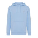 Iqoniq Rila Lightweight Hoodie aus recycelter Baumwolle Farbe: sky blue