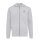 Iqoniq Abisko Zip-Kapuzenpullover aus recycelter Baumwolle Farbe: heather grey