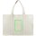 VINGA Hilo AWARE™ Maxi-Tasche aus recyceltem Canvas Farbe: off white