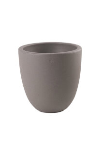 Shining Curvy Pot S (Taupe)