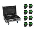 EUROLITE Set 8x AKKU Mini IP UP-4 QCL Spot MK2 + Case mit...