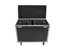 ROADINGER Flightcase 2x IP TMH-H760 mit Rollen