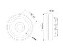 LAVOCE DF14.300T 1.4" Compression Driver, Ferrite Magnet