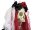 EUROPALMS Halloween Figur Skelett La Catrina, animiert, 100cm