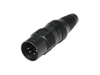 HICON XLR Stecker 4pol HI-X4CM-G