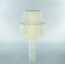 Chandelier  - Material: plastic - Color: clear/silver -...